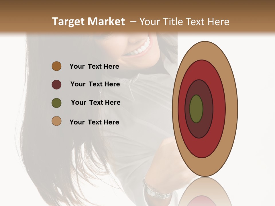 Cutout Employee Isolated PowerPoint Template