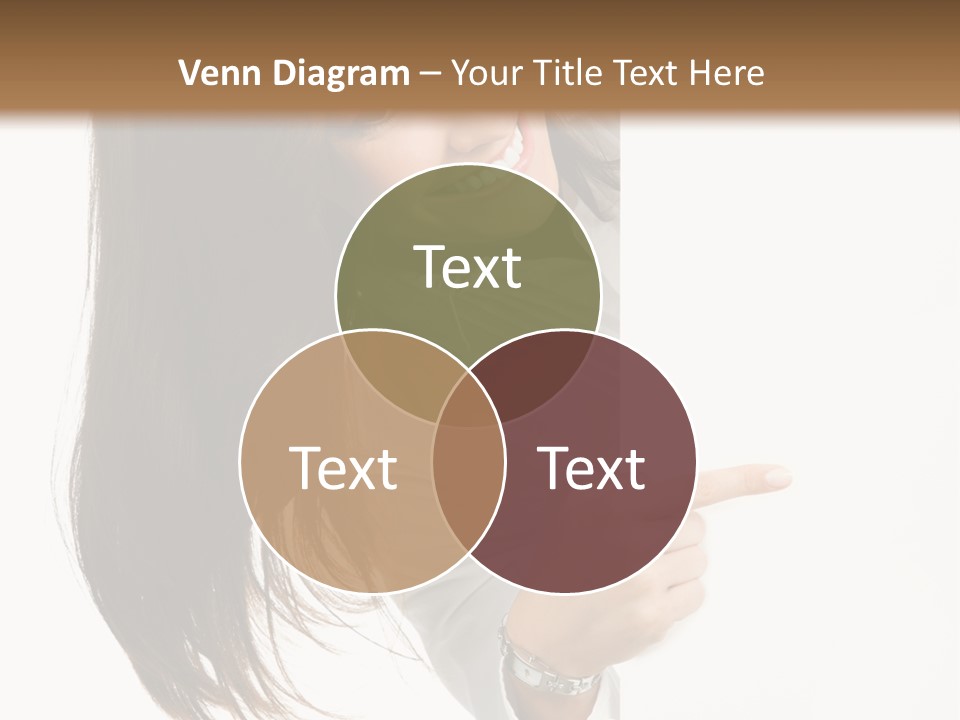 Cutout Employee Isolated PowerPoint Template