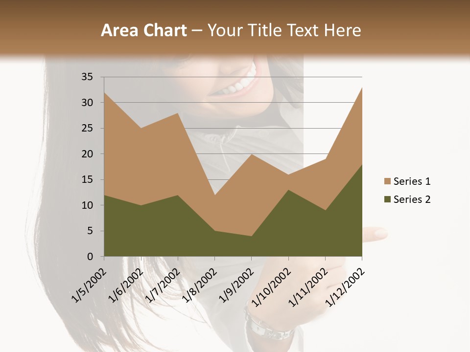 Cutout Employee Isolated PowerPoint Template