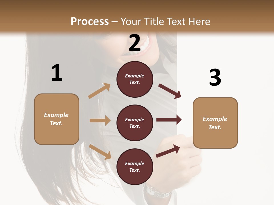 Cutout Employee Isolated PowerPoint Template
