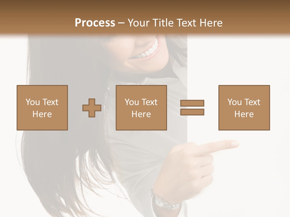 Cutout Employee Isolated PowerPoint Template