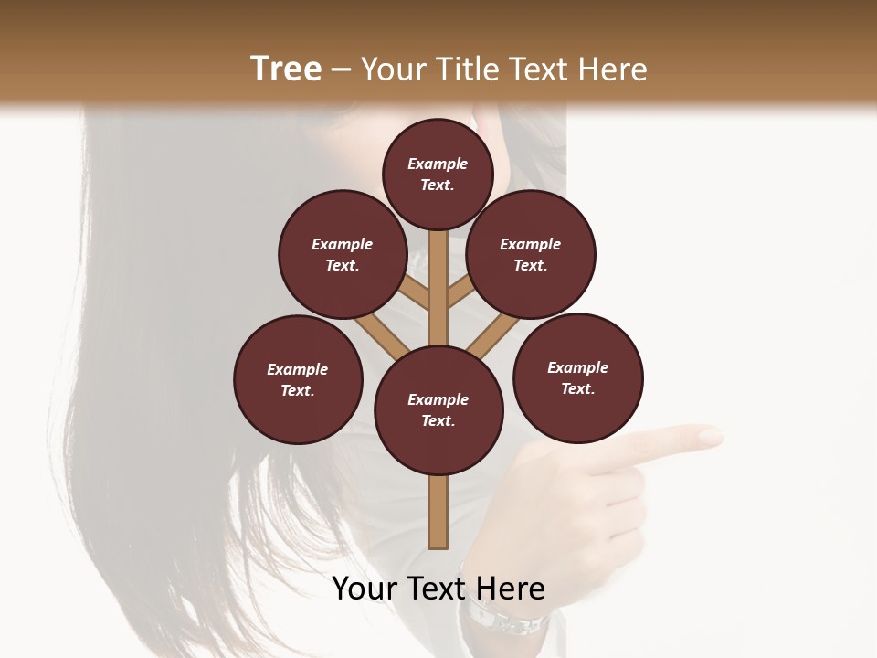 Cutout Employee Isolated PowerPoint Template