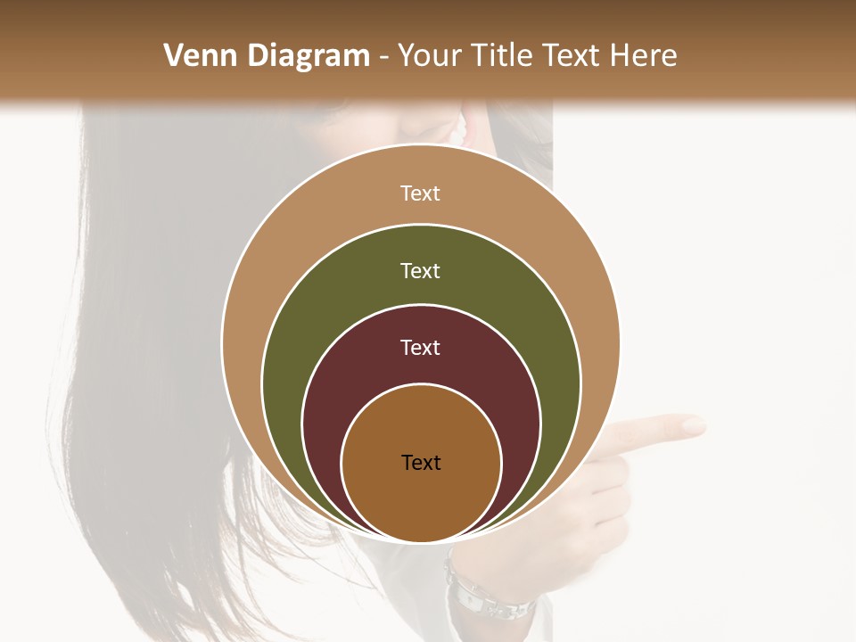 Cutout Employee Isolated PowerPoint Template
