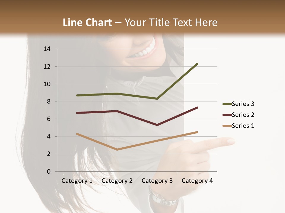 Cutout Employee Isolated PowerPoint Template