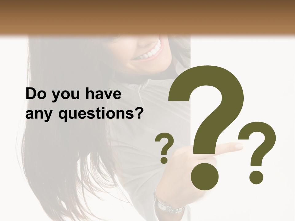 Cutout Employee Isolated PowerPoint Template