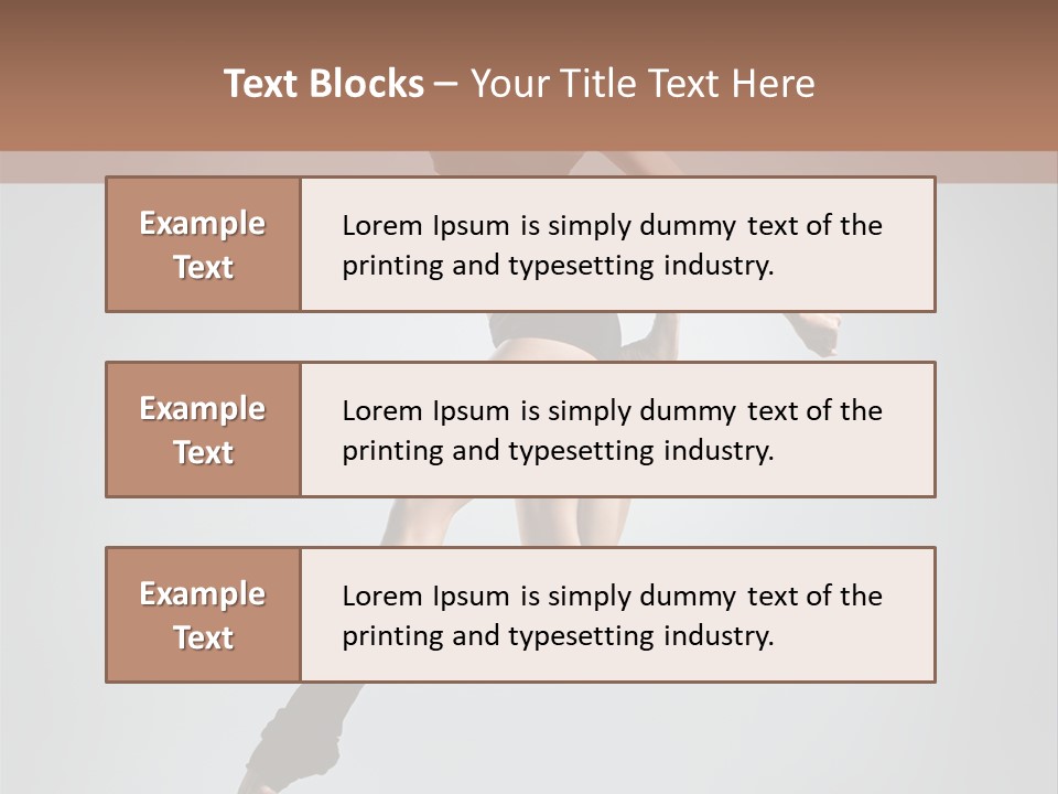 Performance Agility Sensuality PowerPoint Template