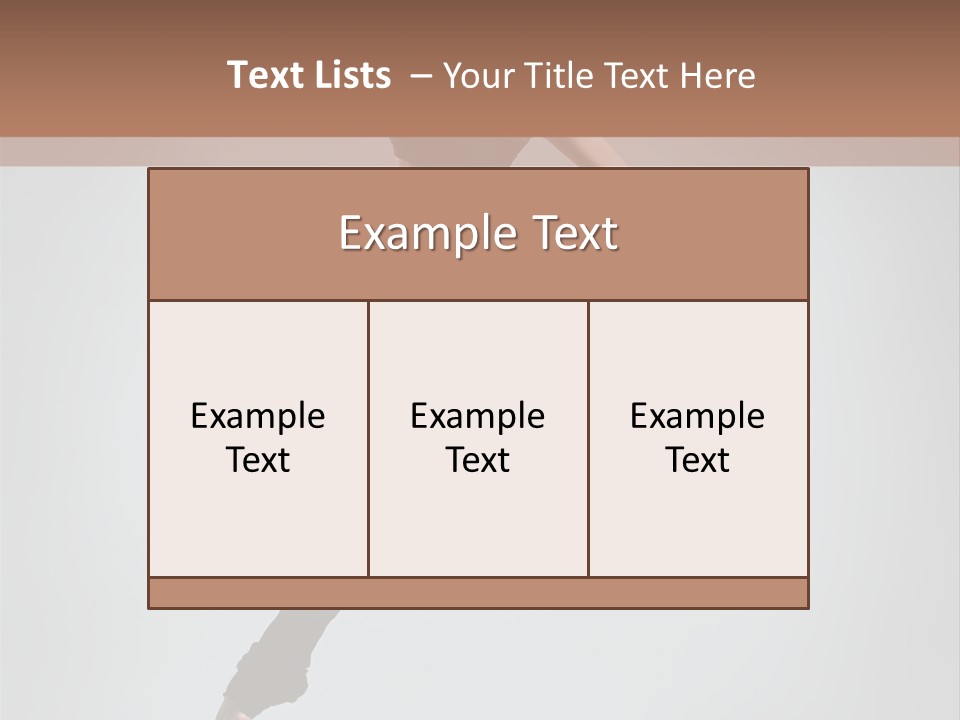 Performance Agility Sensuality PowerPoint Template