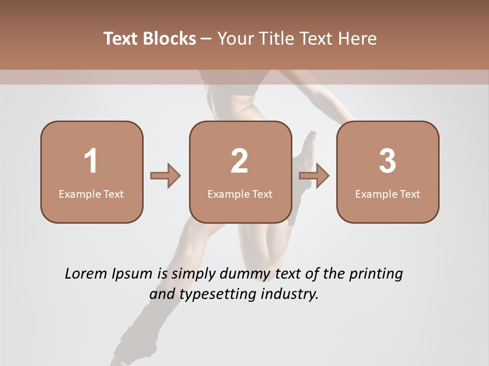 Performance Agility Sensuality PowerPoint Template