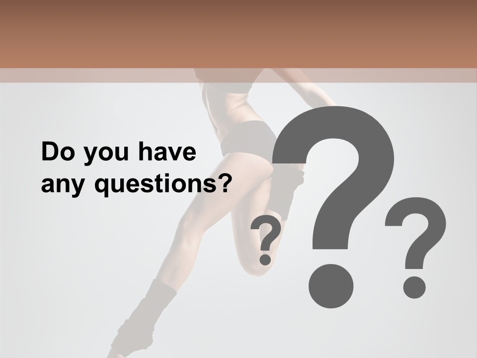 Performance Agility Sensuality PowerPoint Template