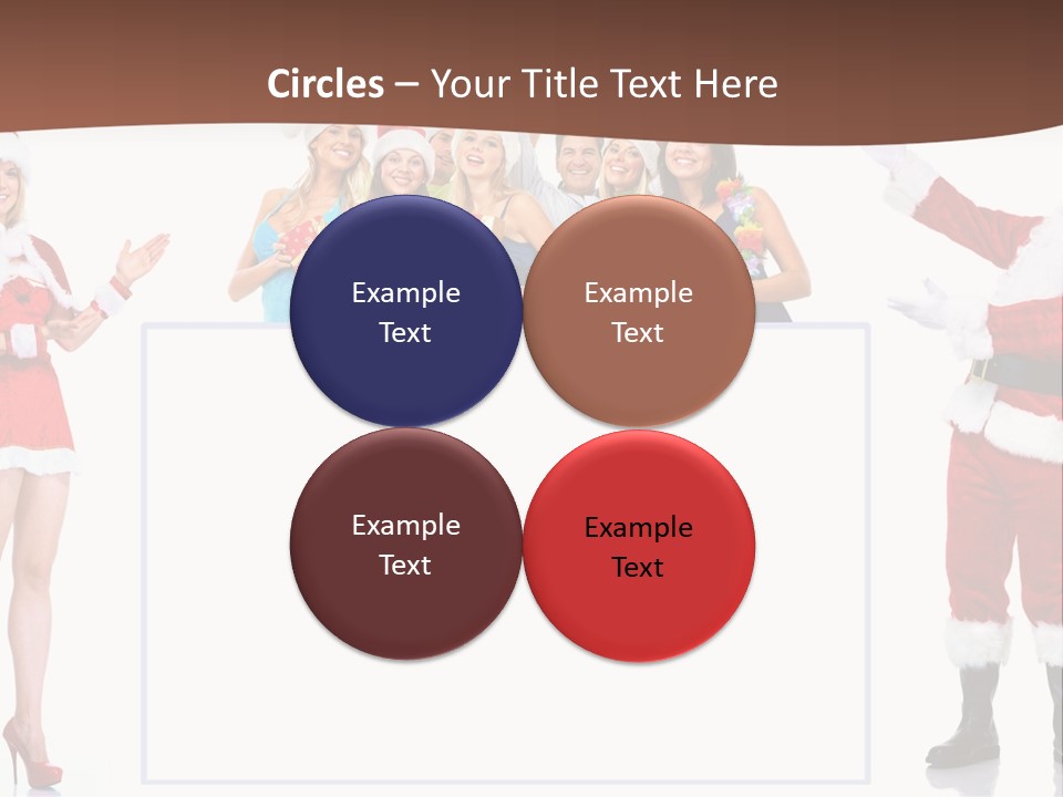 Men Dance White PowerPoint Template