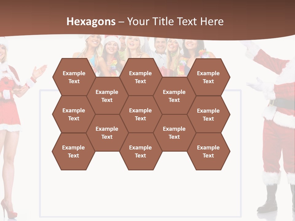 Men Dance White PowerPoint Template