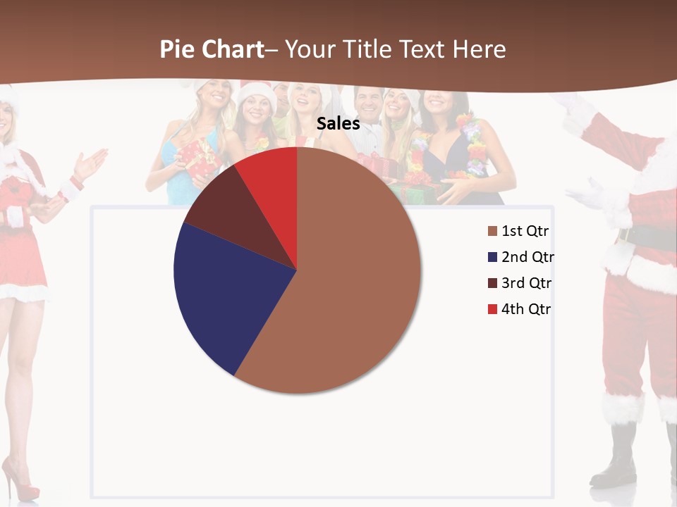 Men Dance White PowerPoint Template