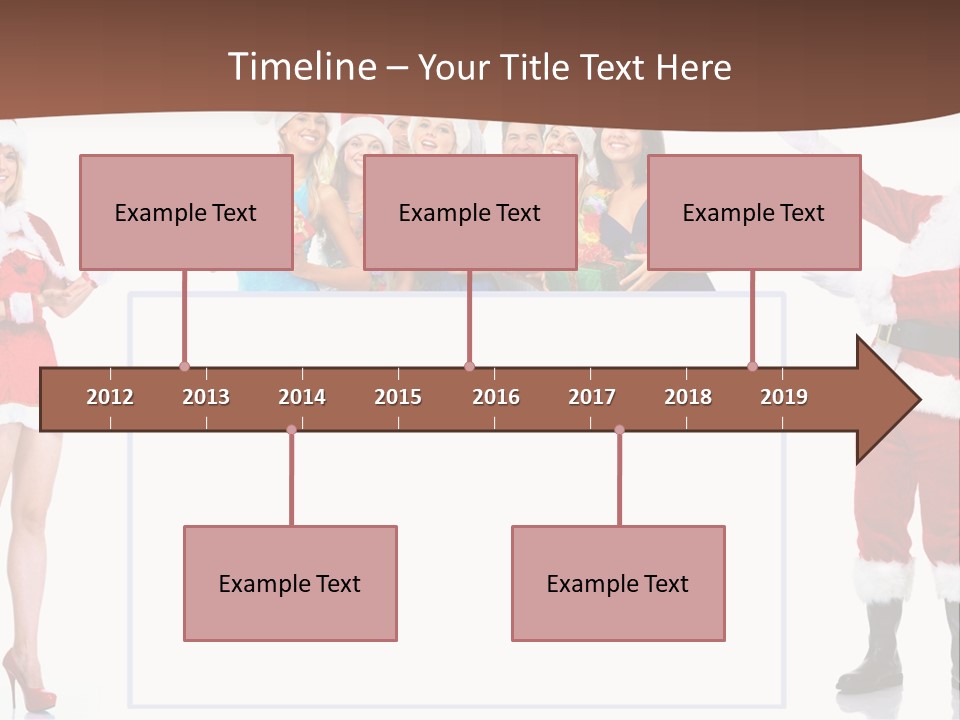 Men Dance White PowerPoint Template