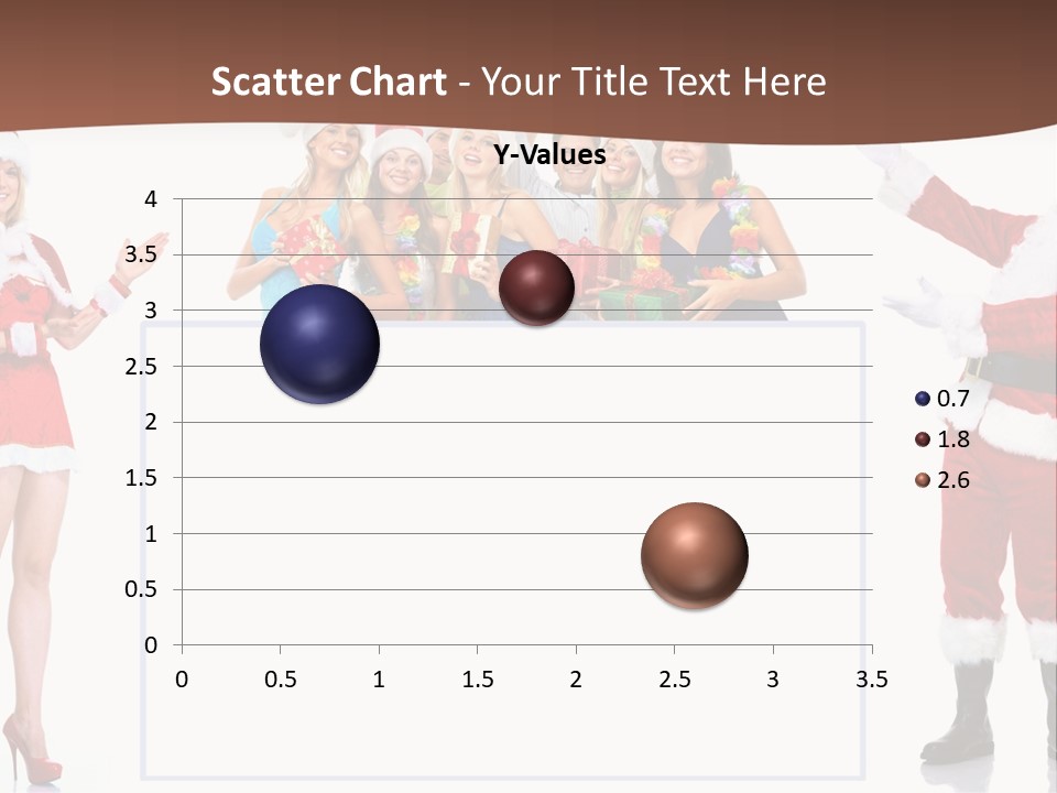 Men Dance White PowerPoint Template