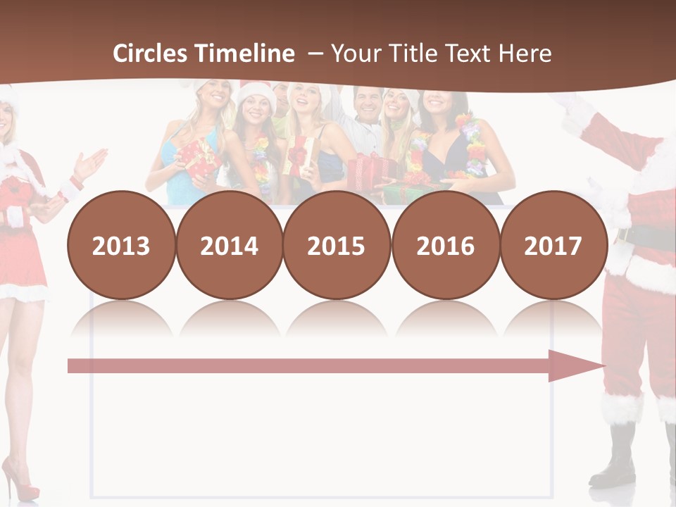 Men Dance White PowerPoint Template