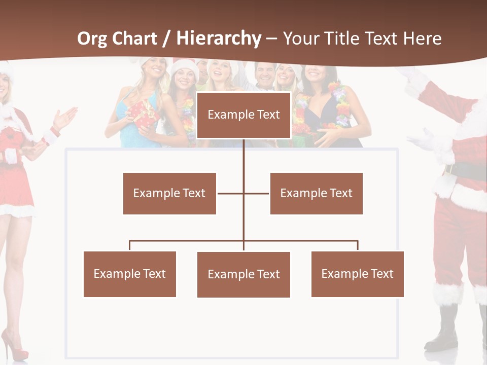 Men Dance White PowerPoint Template