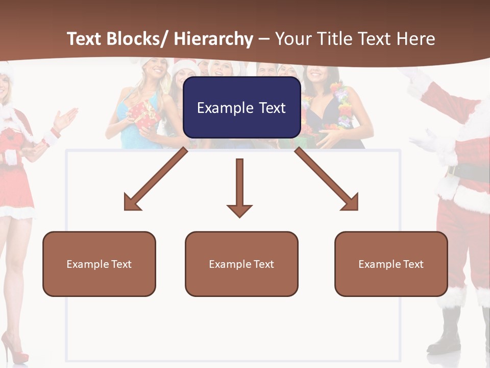 Men Dance White PowerPoint Template