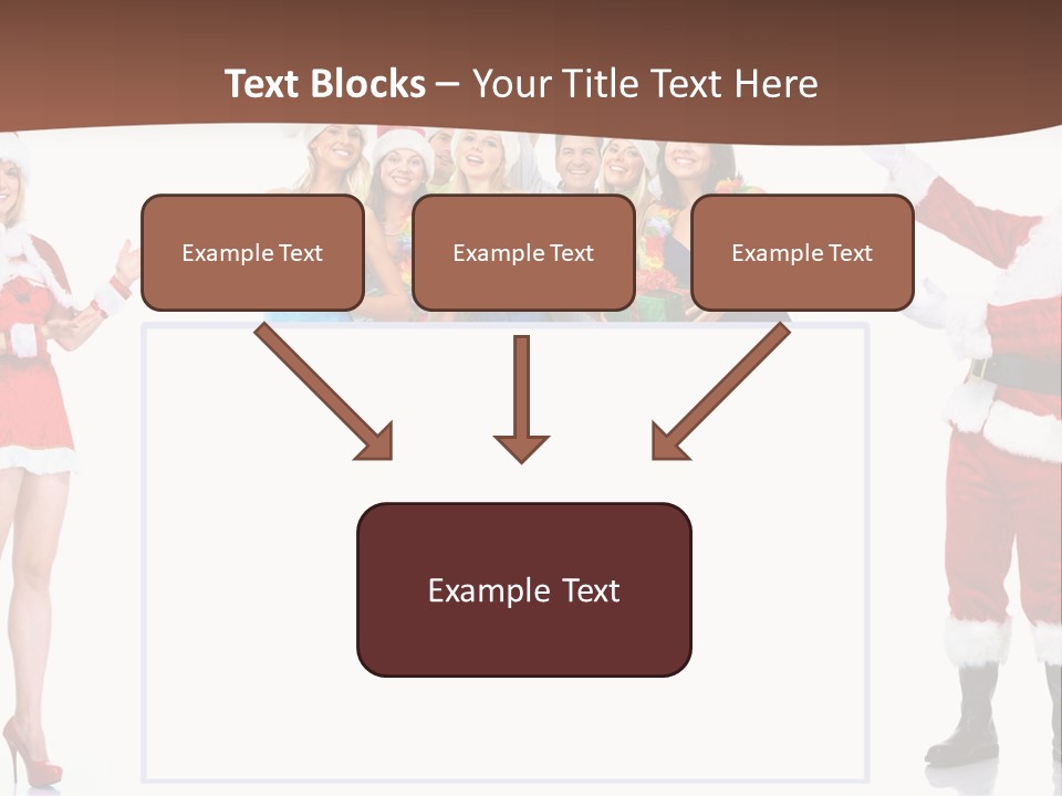 Men Dance White PowerPoint Template