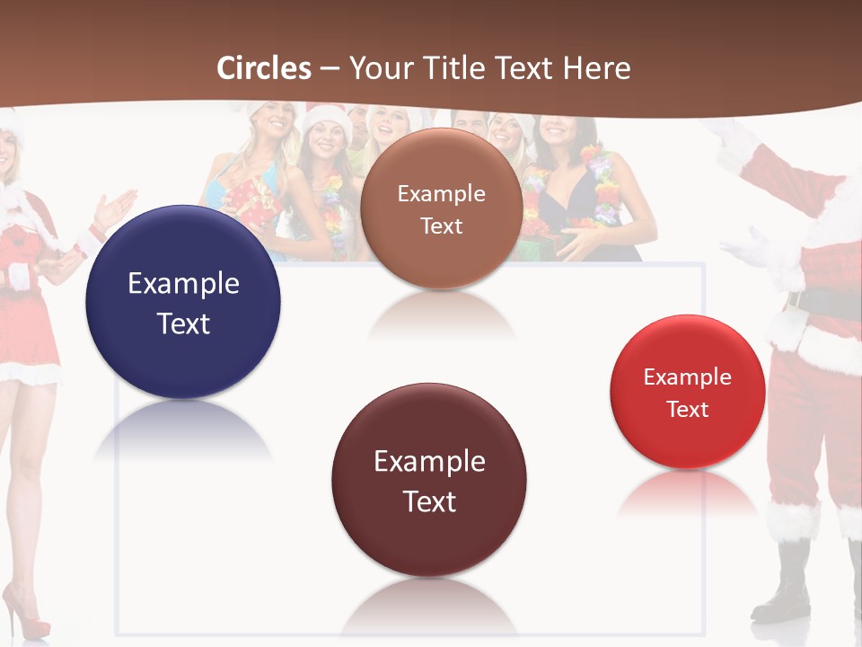 Men Dance White PowerPoint Template