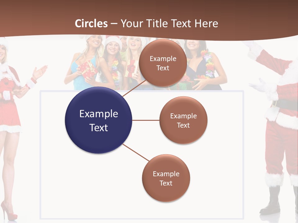 Men Dance White PowerPoint Template