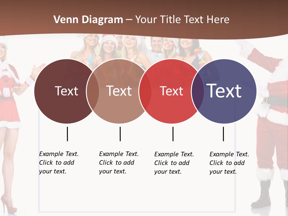 Men Dance White PowerPoint Template