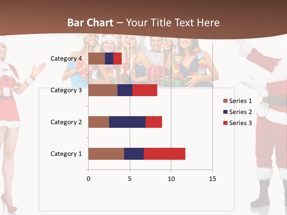 Men Dance White PowerPoint Template