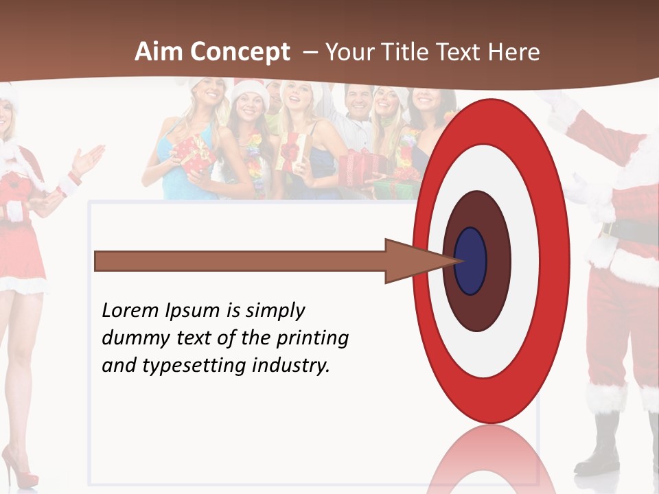 Men Dance White PowerPoint Template