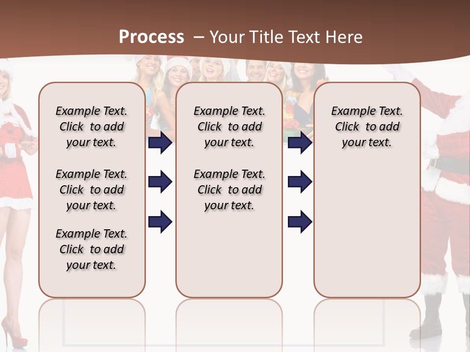 Men Dance White PowerPoint Template