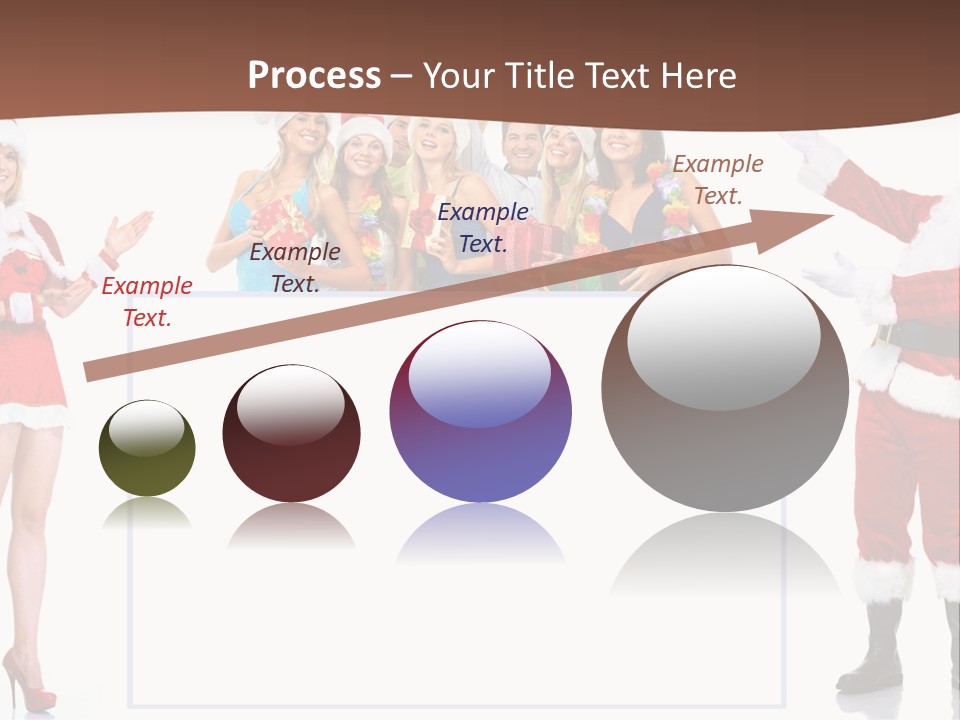 Men Dance White PowerPoint Template