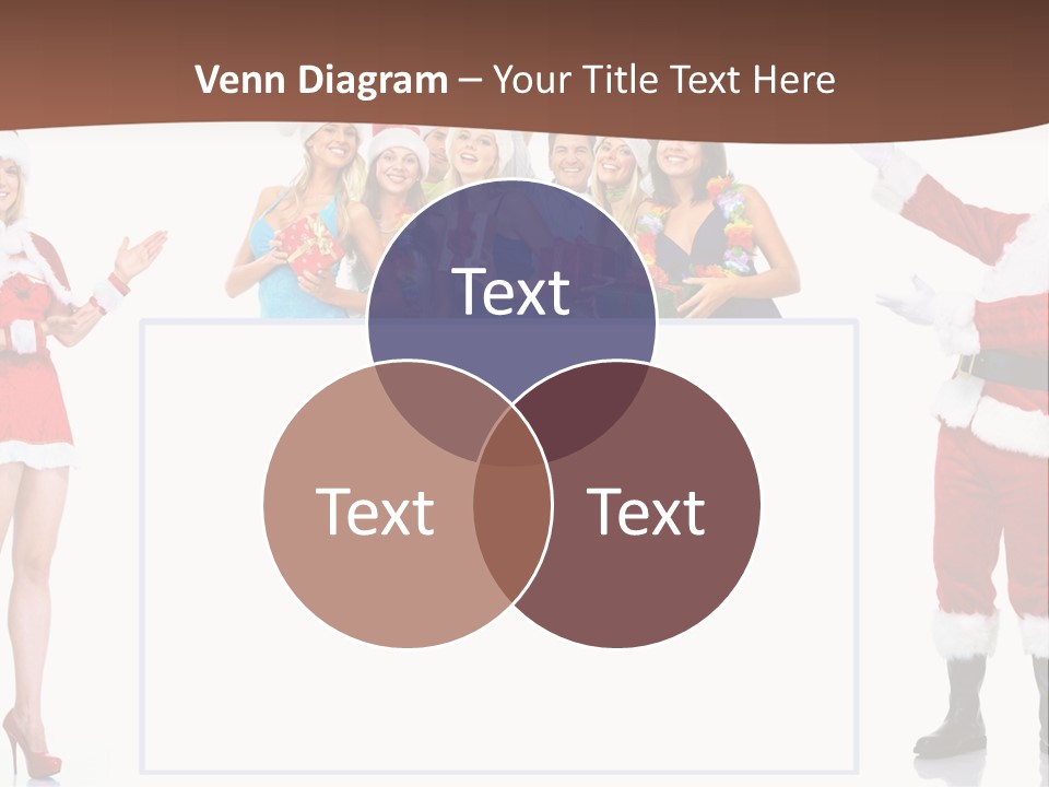 Men Dance White PowerPoint Template