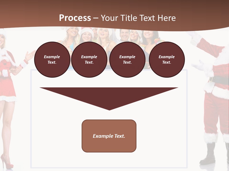 Men Dance White PowerPoint Template