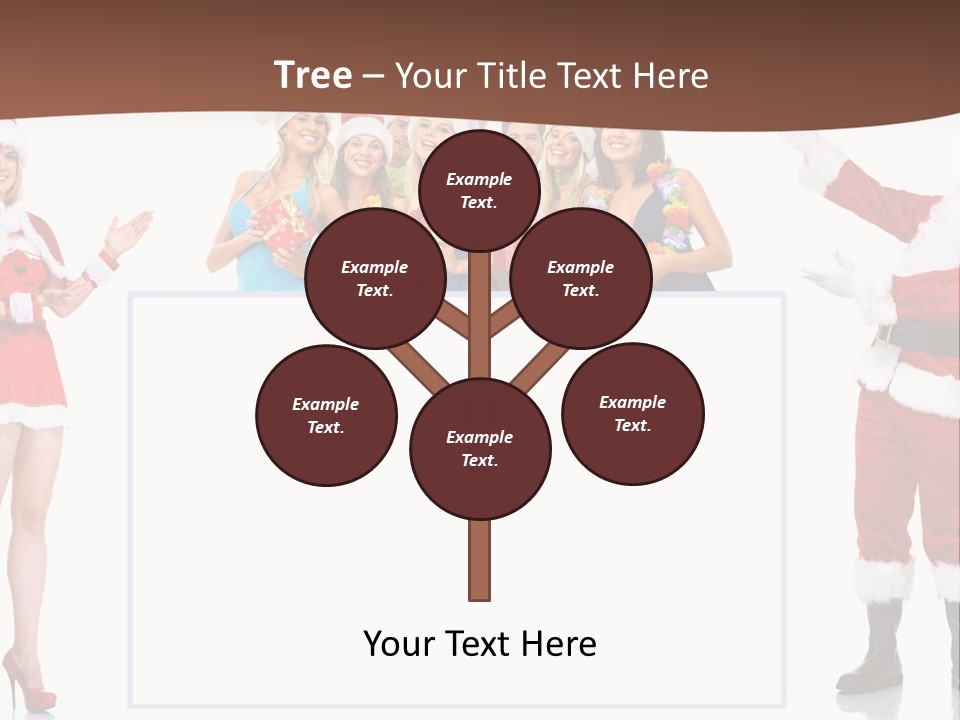 Men Dance White PowerPoint Template