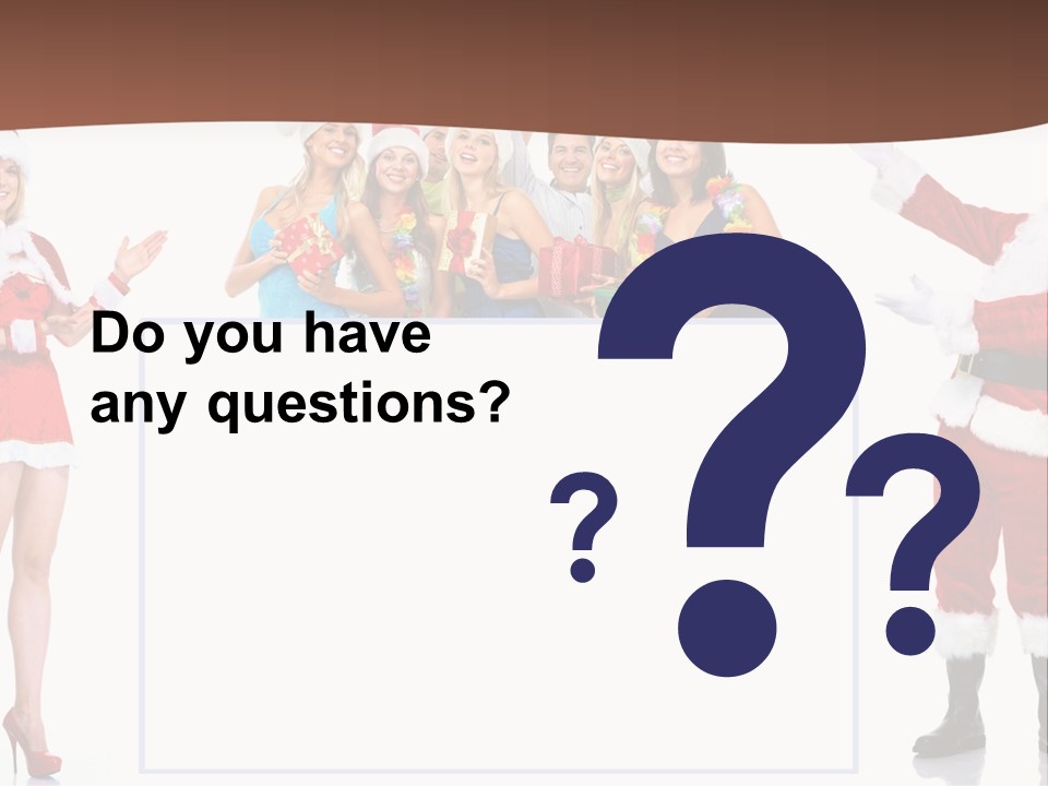 Men Dance White PowerPoint Template