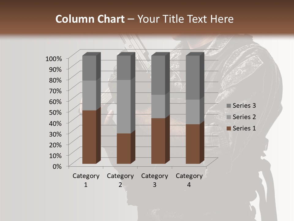 Adult Safety Handgun PowerPoint Template