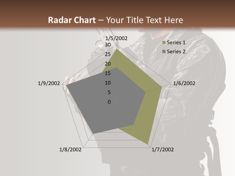 Adult Safety Handgun PowerPoint Template