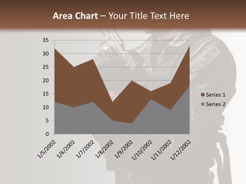 Adult Safety Handgun PowerPoint Template