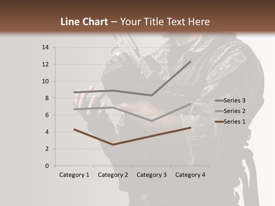 Adult Safety Handgun PowerPoint Template