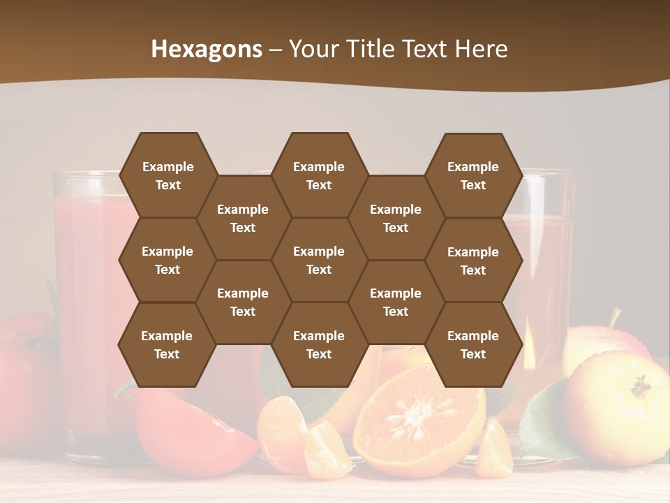Different Juice Taste PowerPoint Template