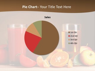 Different Juice Taste PowerPoint Template