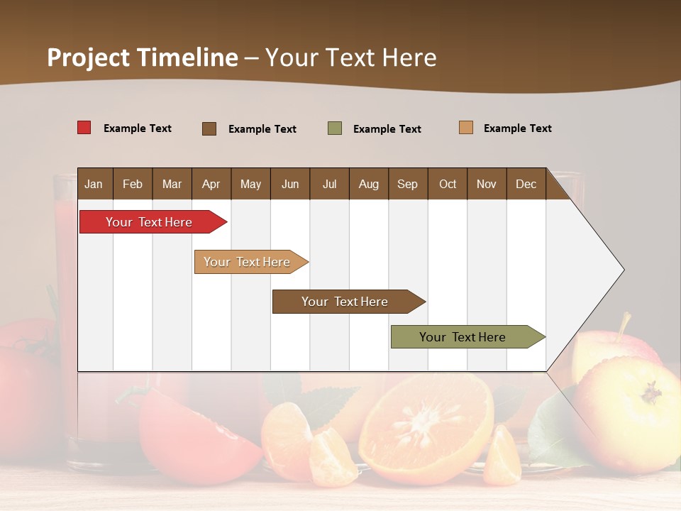 Different Juice Taste PowerPoint Template