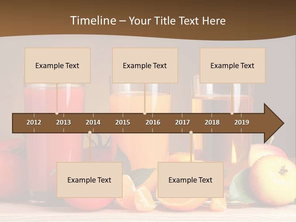 Different Juice Taste PowerPoint Template