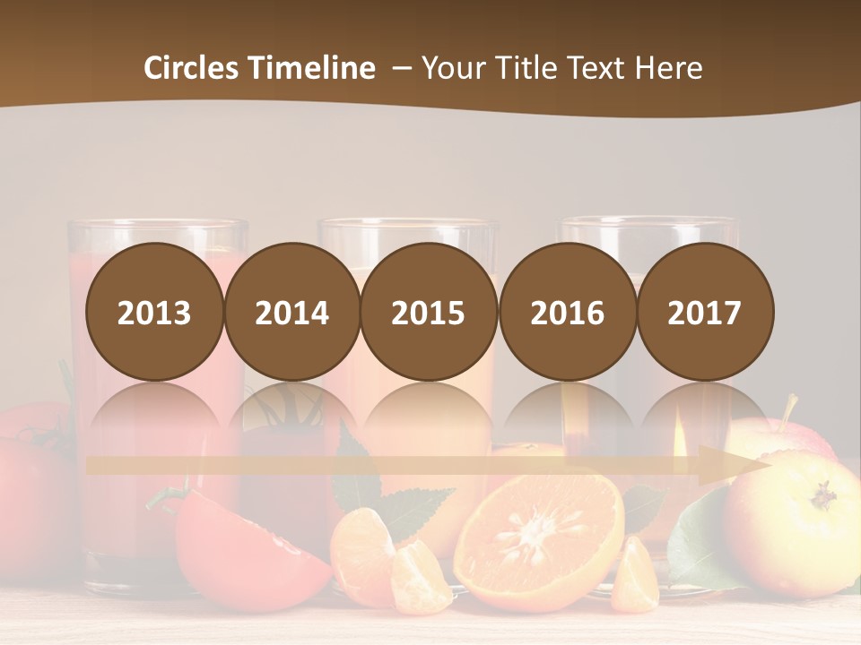 Different Juice Taste PowerPoint Template