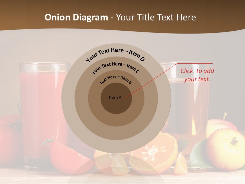 Different Juice Taste PowerPoint Template