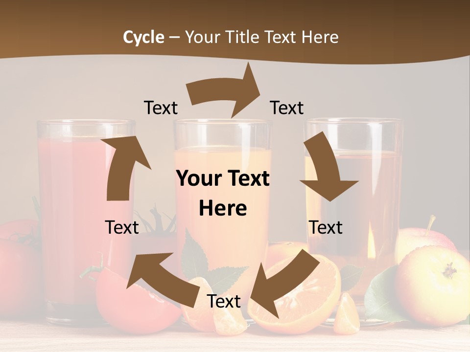Different Juice Taste PowerPoint Template