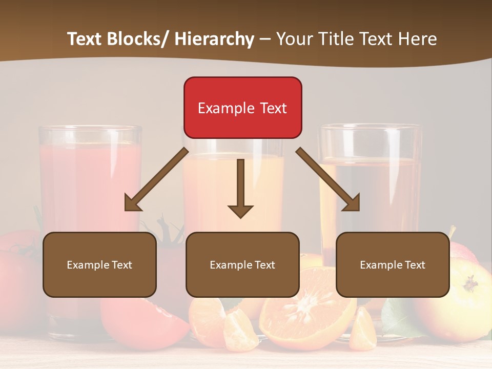 Different Juice Taste PowerPoint Template