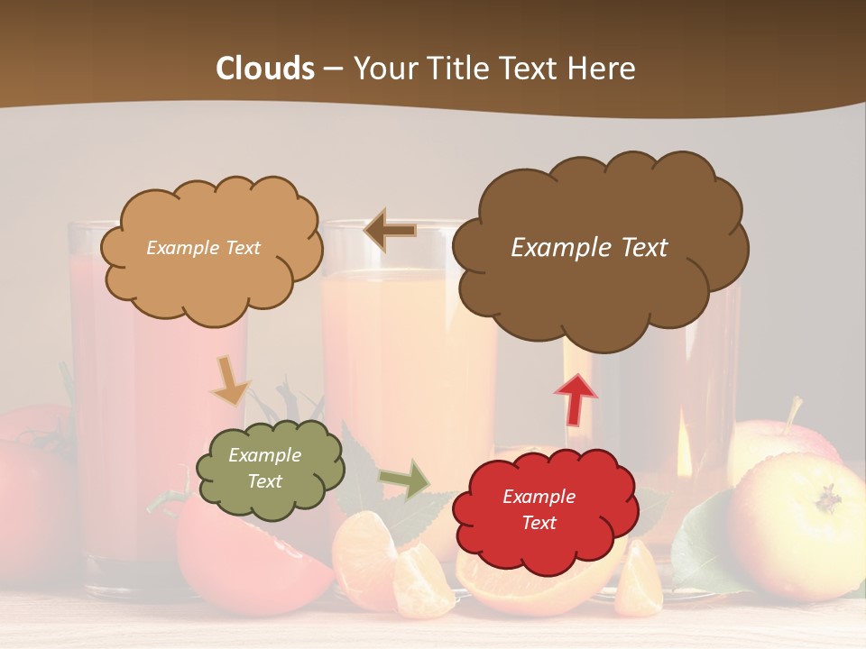 Different Juice Taste PowerPoint Template