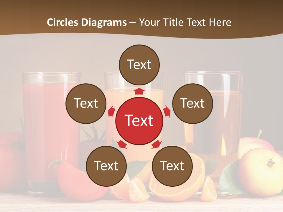 Different Juice Taste PowerPoint Template