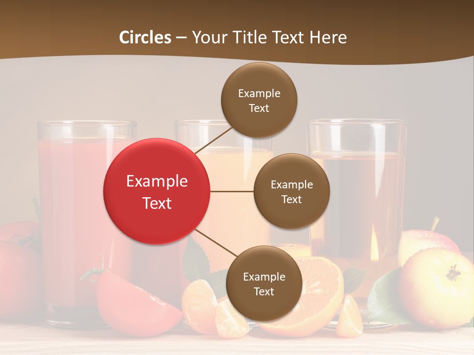 Different Juice Taste PowerPoint Template