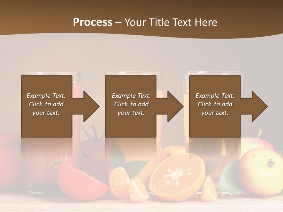 Different Juice Taste PowerPoint Template