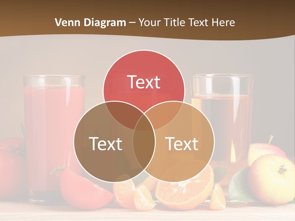 Different Juice Taste PowerPoint Template